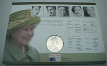 Load image into Gallery viewer, 2002 HM QUEEN ELIZABETH II THE QUEEN'S GOLDEN JUBILEE £5 CROWN COIN COVER PNC
