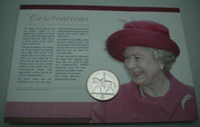 Load image into Gallery viewer, 2002 HM QUEEN ELIZABETH II THE QUEEN'S GOLDEN JUBILEE £5 CROWN COIN COVER PNC