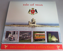 Load image into Gallery viewer, 2014 ISLE OF MAN DECIMAL COIN COLLECTION PACK NINE COIN SET
