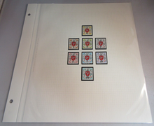 Load image into Gallery viewer, ISLE OF MAN POSTAGE TO PAY STAMPS MNH 8 STAMPS WITH ALBUM PAGE