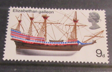 Load image into Gallery viewer, 1969 FAMOUS SHIPS STAMP COLLECTION 5 X STAMPS MNH IN CLEAR FRONTED STAMP HOLDER