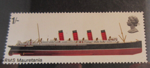 Load image into Gallery viewer, 1969 FAMOUS SHIPS STAMP COLLECTION 5 X STAMPS MNH IN CLEAR FRONTED STAMP HOLDER