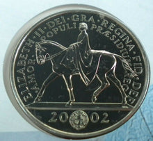 Load image into Gallery viewer, 2002 HM QUEEN ELIZABETH II THE QUEEN'S GOLDEN JUBILEE £5 CROWN COIN COVER PNC
