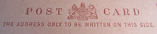 Load image into Gallery viewer, QUEEN VICTORIA HALF PENNY POSTCARD UNUSED GEM MINT IN CLEAR FRONTED HOLDER