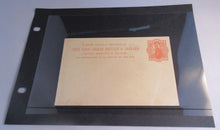 Load image into Gallery viewer, QUEEN VICTORIA ONE PENNY POSTCARD GB & IRELAND UNUSED IN CLEAR FRONTED HOLDER