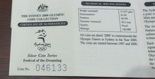 Load image into Gallery viewer, 2000 Sydney Olympic Silver Proof 16 Coin Collection From RAM .999 AG Boxed&COA