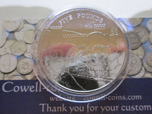 Load image into Gallery viewer, 2004 GOLDEN AGE OF STEAM TRAINS £5 COIN CHANNEL ISLANDS BUnc SCARCE SET