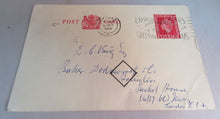 Load image into Gallery viewer, SELECTION QUEEN ELIZABETH II USED PRE-DECIMAL POSTCARD LETTER CARD & ENVELOPES