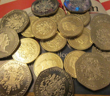 Load image into Gallery viewer, 2017 Gibraltar £1 Coin 50th Anniversary Of The Referendum form Mint sealed bag