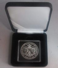 Load image into Gallery viewer, 1981 Charles and Diana Royal Wedding Silver Proof 25p Crown TDC Coin Boxed