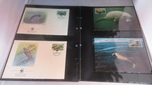Load image into Gallery viewer, Dugong WWF Info Sheets Exclusive Stamps from Vanuatu and FDC's