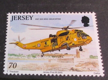 Load image into Gallery viewer, 2005 JERSEY RESCUE DECIMAL STAMPS X 4 MNH IN STAMP HOLDER