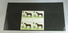 Load image into Gallery viewer, 1978 THOROUGHBRED 13p BLOCK OF 4 STAMPS MNH