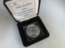 Load image into Gallery viewer, 2021 AUSTRALIAN SOUTHERN SKIES PLATYPUS PRIVY 1OZ SILVER BUNC COIN BOX COA