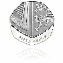 Load image into Gallery viewer, 2021 UK ROYAL MINT £5 £2 £1 50p proof Coins John H.G. Wells Sir Walter Scott