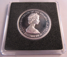 Load image into Gallery viewer, 1973 BAHAMAS BLUE MARLIN QEII 50 CENTS .800 SILVER PROOF COIN BOX & COA