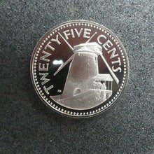 Load image into Gallery viewer, 1975 PROOF 5 COIN SET IN MONEY BAG BARBADOS COINS BY JOHN PINCHES $1 TO 1 CENT