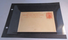 Load image into Gallery viewer, QUEEN VICTORIA ONE PENNY POSTCARD GB & IRELAND UNUSED IN CLEAR FRONTED HOLDER