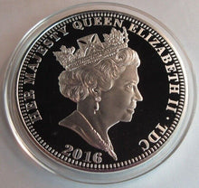 Load image into Gallery viewer, 2016 QUEEN ELIZABETH II 90th BIRTHDAY SILVER PROOF 5oz TDC £5 COIN BOX & COA