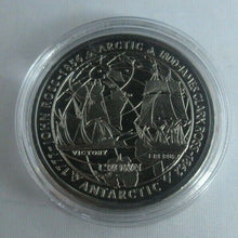 Load image into Gallery viewer, 2006 James Ross John Ross Antarctic Falkland Islands BUnc 1 Crown Coin + Cap