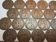 Load image into Gallery viewer, 1909 KING EDWARD VII PENNY COIN GF - F PICKED AT RANDOM FROM ONES PICTURED