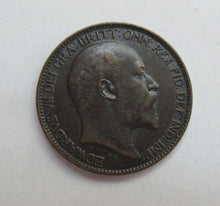 Load image into Gallery viewer, 1903 EDWARD VII DARKENED BRONZE FARTHING AUNC SPINK REF 3992 CC1