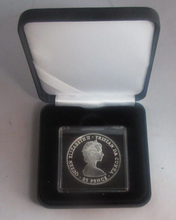 Load image into Gallery viewer, 1981 Charles and Diana Royal Wedding Silver Proof 25p Crown TDC Coin Boxed