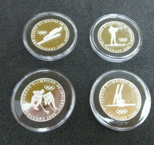 Load image into Gallery viewer, 1988 Panama 1 balboa Olympic Winter Games Calgary SKI JUMP proof silver coin