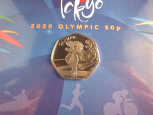 Load image into Gallery viewer, Tokyo Olympics 2020/2021 Diamond Finishing Gibraltar 50p Coin Packs