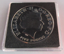 Load image into Gallery viewer, 2009 QEII OLYMPIC COUNTDOWN 3 BUNC £5 FIVE POUND COIN QUAD CAPSULE & COA