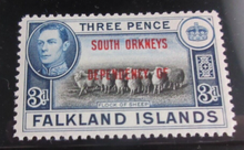 Load image into Gallery viewer, KING GEORGE VI FALKLAND ISLANDS PRE DECIMAL STAMPS - 9 X FALKLANDS STAMPS MNH