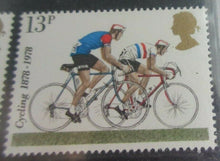 Load image into Gallery viewer, 1978 CYCLING BRITISH POST OFFICE MINT STAMPS PRESENTATION PACK