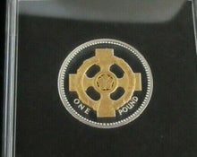 Load image into Gallery viewer, 2008 Royal Mint Northern Ireland Heraldic Series £1 Pound Silver Gold Proof Coin