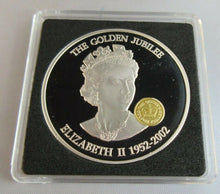Load image into Gallery viewer, 2002 QEII GOLDEN JUBILEE CARIBBEAN STATES $10 TEN DOLLAR COIN BOX & COA