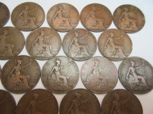 Load image into Gallery viewer, 1909 KING EDWARD VII PENNY COIN GF - F PICKED AT RANDOM FROM ONES PICTURED