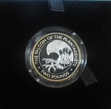 Load image into Gallery viewer, 2021 Queens Beasts £2 Silver proof coin The Falcon of the Plantagenets Only 475!