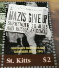 Load image into Gallery viewer, THE ROUTE TO VICTORY THE BATTLE FOR STALINGRAD VE DAY STAMPS MNH ON ALBUM SHEET