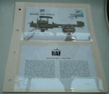 Load image into Gallery viewer, 2008 VICKERS VIMY HISTORY OF THE ROYAL AIR FORCE PROOF 1 CROWN COIN COVER PNC