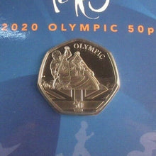 Load image into Gallery viewer, Tokyo Olympics 2020/2021 Diamond Finishing Gibraltar 50p Coin Packs