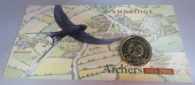 Load image into Gallery viewer, 1951-2001 THE ARCHERS - FROM THE HEART OF THE COUNTRY MEDALLIC COVER PNC & INFO