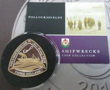 Load image into Gallery viewer, 2006/2007 ROYAL MINT Bermuda Triangular $3 Three Dollars Silver Proof Coins Coa