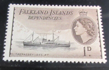 Load image into Gallery viewer, KING GEORGE VI FALKLAND ISLANDS PRE DECIMAL STAMPS - 9 X FALKLANDS STAMPS MNH