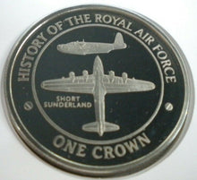 Load image into Gallery viewer, 2008 RECONNAISSANCE & MARITIME PATROL AIRCRAFT RAF PROOF 1 CROWN COIN COVER PNC