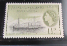 Load image into Gallery viewer, KING GEORGE VI FALKLAND ISLANDS PRE DECIMAL STAMPS - 9 X FALKLANDS STAMPS MNH