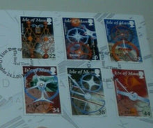 Load image into Gallery viewer, 2000 THE DEVELOPMENT OF TIME SILVER PROOF, GOLD PLATED 1 CROWN COIN COVER PNC