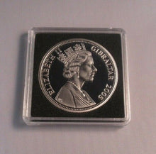 Load image into Gallery viewer, Trooping the Colour A Royal Year 2005 Silver Proof 1oz Gibraltar £5 Coin BoxCOA