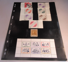 Load image into Gallery viewer, VARIOUS LUNDY ISLAND PUFFIN STAMPS & 5 SHILLING MNH & CLEAR FRONTED STAMP HOLDER