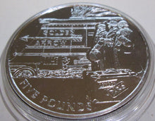 Load image into Gallery viewer, 2004 GOLDEN AGE OF STEAM TRAINS £5 COIN CHANNEL ISLANDS BUnc SCARCE SET