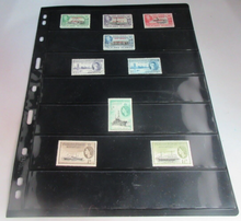 Load image into Gallery viewer, KING GEORGE VI FALKLAND ISLANDS PRE DECIMAL STAMPS - 9 X FALKLANDS STAMPS MNH