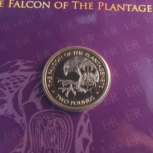 Load image into Gallery viewer, The Falcon of the Plantagenets 2021 Queen's Beasts RARE BIOT £2 Coin In Pack